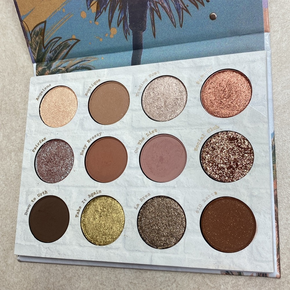 Colourpop Off Melrose eyeshadow palette